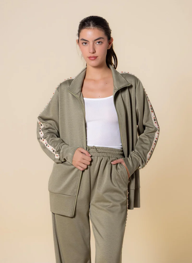 SHAPES SOFT DETAILED TRACKSUIT SET