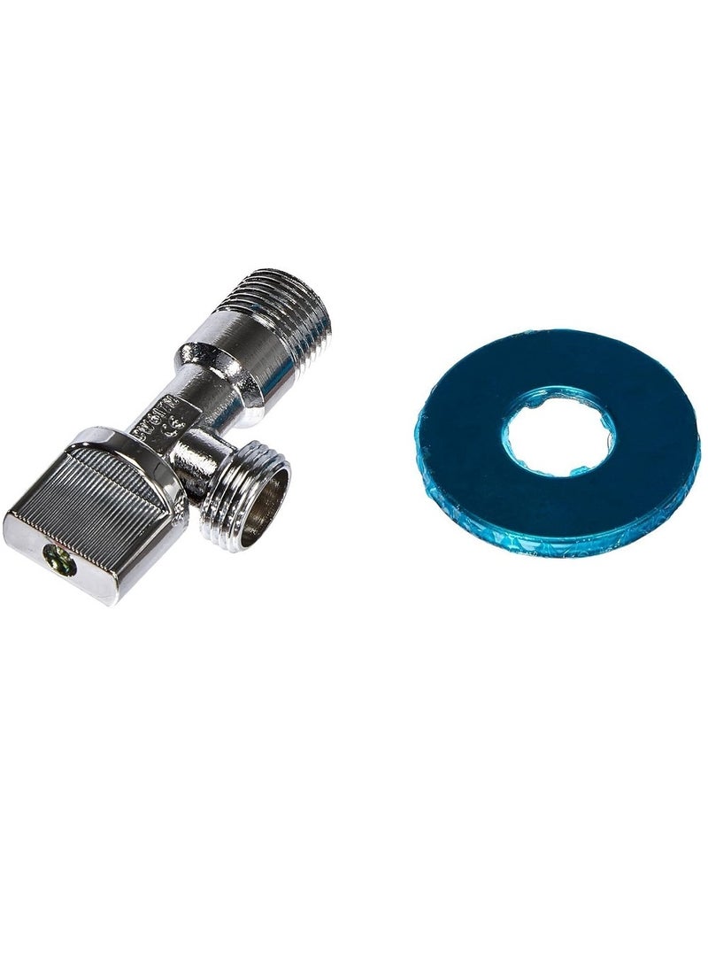 Corrosion resistant angle valve made of high quality materials such as rust-resistant brass to ensure long life. - Image 2