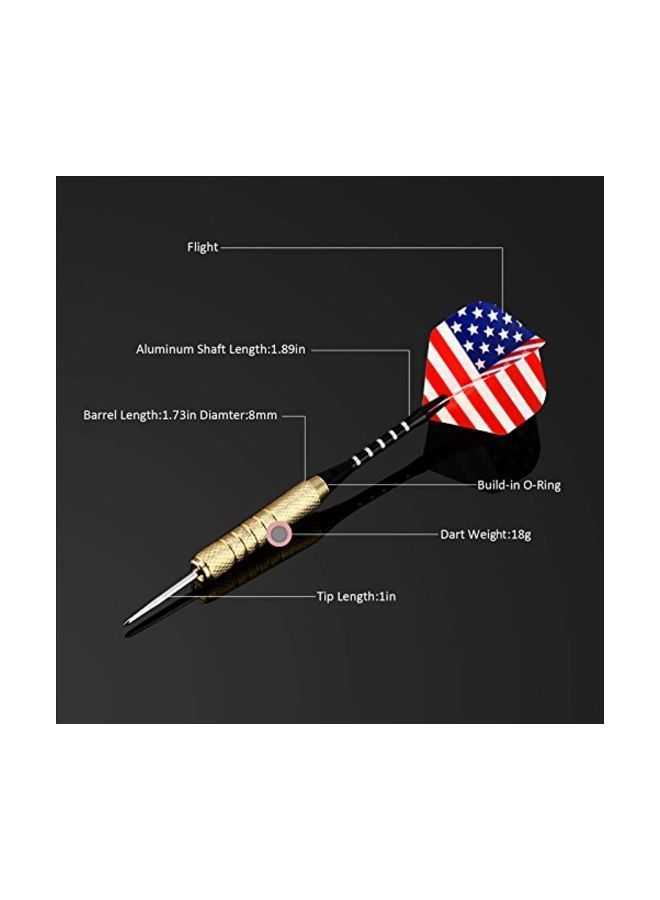 Y&D 12-Piece Steel Tip Darts Set - Image 3