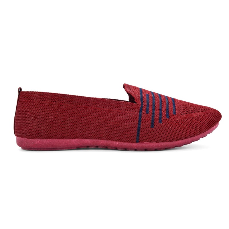 UNIAGE Soft and Comfortable Bottom Flat Heel Ballet Belly No Heel Flats for Women - Image 2