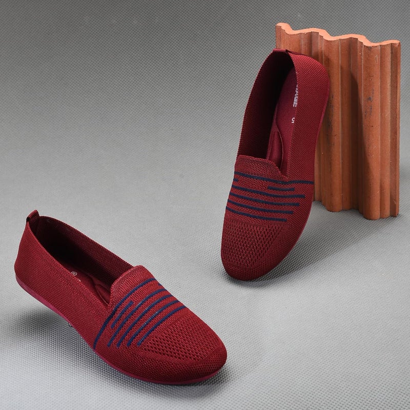 UNIAGE Soft and Comfortable Bottom Flat Heel Ballet Belly No Heel Flats for Women - Image 5