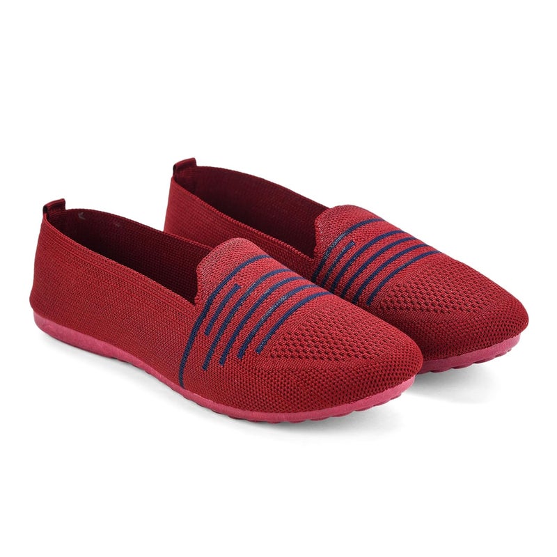 UNIAGE Soft and Comfortable Bottom Flat Heel Ballet Belly No Heel Flats for Women - Image 3