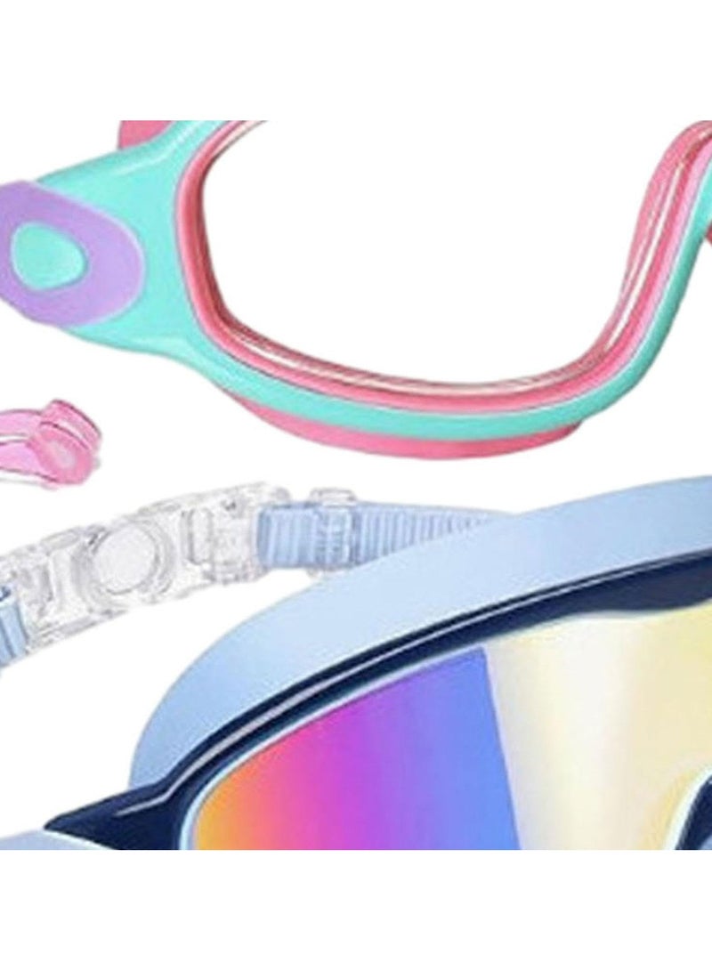 CMGTYYD 2Pcs Kids Swim Goggles Pool Goggles Swimming Eyewear for Kids 3-15 Years Old Swim Goggle Mask - Image 4