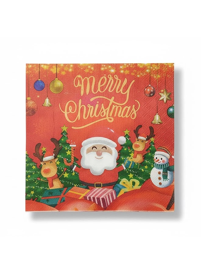 HomePro Christmas Napkins 50pcs Gold - Image 2