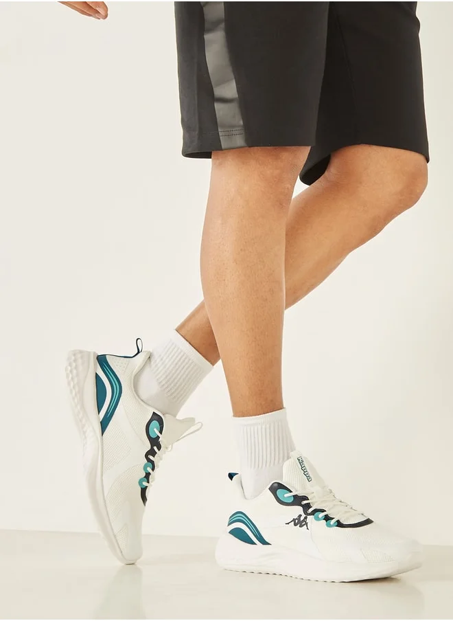 Kappa Mens Textured Lace-Up Sports Shoes