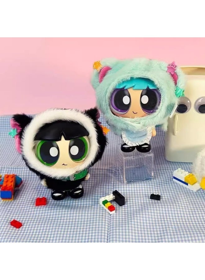 general The Powerpuff Girls 2nd Generation Cloak Series Plush Vinyl Doll Pendant Trendy Plush Toys The best gift for family and friends - Image 3