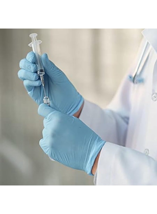 حقنة طبية يمكن التخلص منها 5 مل بإبرة، مختومة بشكل فردي، حقنة معقمة للمختبرات العلمية وطب الاطفال وتوزيع السوائل والري وتغذية الحيوانات الاليفة 10 عبوات - Image 3