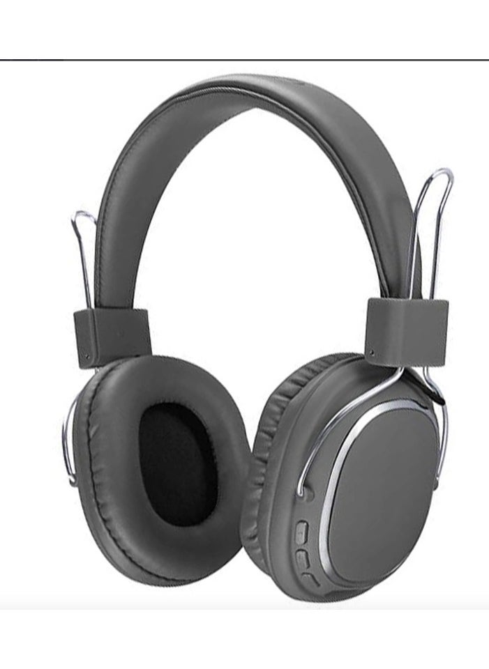 Generic - SD-1004 Bluetooth Gaming Headset Computer Surround Wired and Wireless Noise Cancelling with Built-in Mic for Games - Pure Stereo Sound Supports Memory Card - Boys and Girls - Bluetooth Headphones Support AUX Wire Connection Over-Ear Headphone Compatible with Samsung, Sony, Xiaomi, Realme, Huawei, Oppo, iPhone, Android and iOS Phones - Image 1
