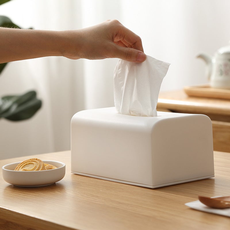 Factory Household Napkin Toilet Paper Storage Box Desktop Tissue Box Living Room Creative Toilet Paper Box - Image 2