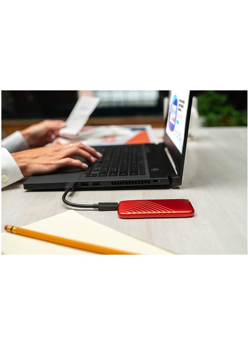 My Passport SSD - Portable SSD, up to 1050MB/s Read and 1000MB/s Write Speeds, USB 3.2 Gen 2 - 2TB - Image 5