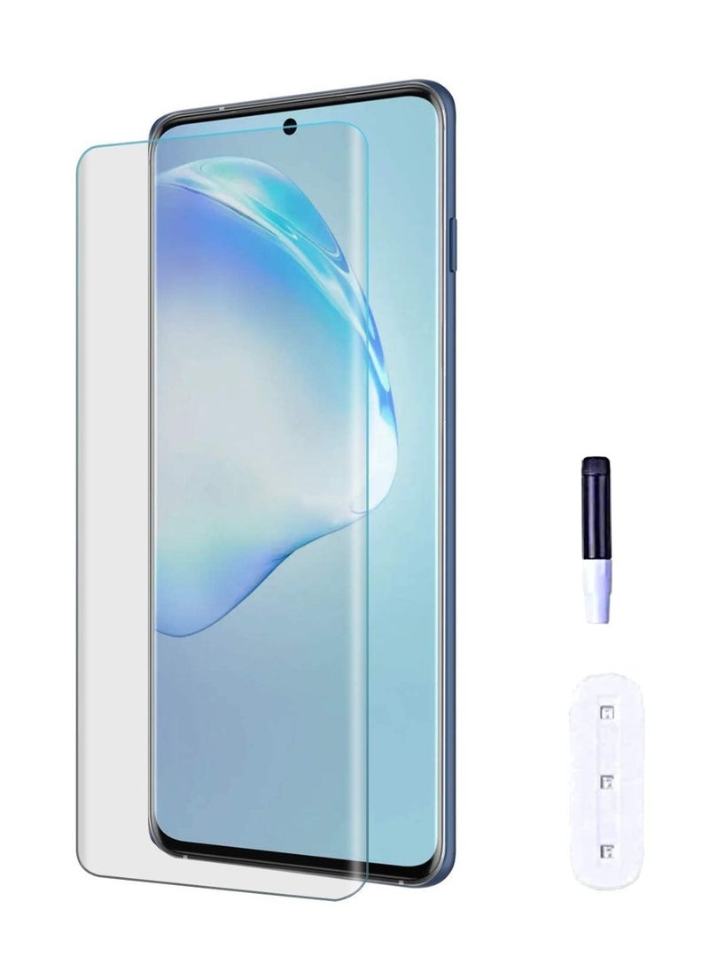 Generic - UV Liquid Glue Full Coverage Tempered Glass Screen Protector For Honor 90 - Clear - Image 1