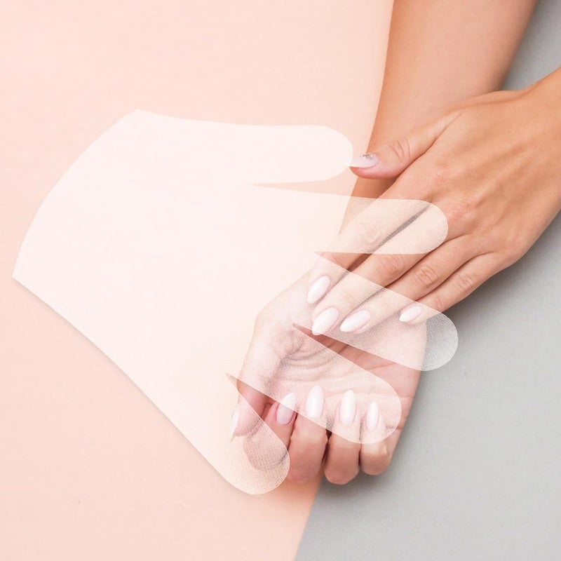 Artibetter Moisturizing Gloves for Dry Hand 50 Pairs Non-Woven Fabric Elastic Gloves for Women Hand Care and Cracked Skin Repair - Image 5