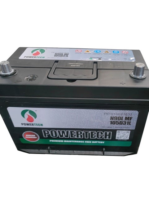 Battery 90AH Capacity - N90R - 105D31R