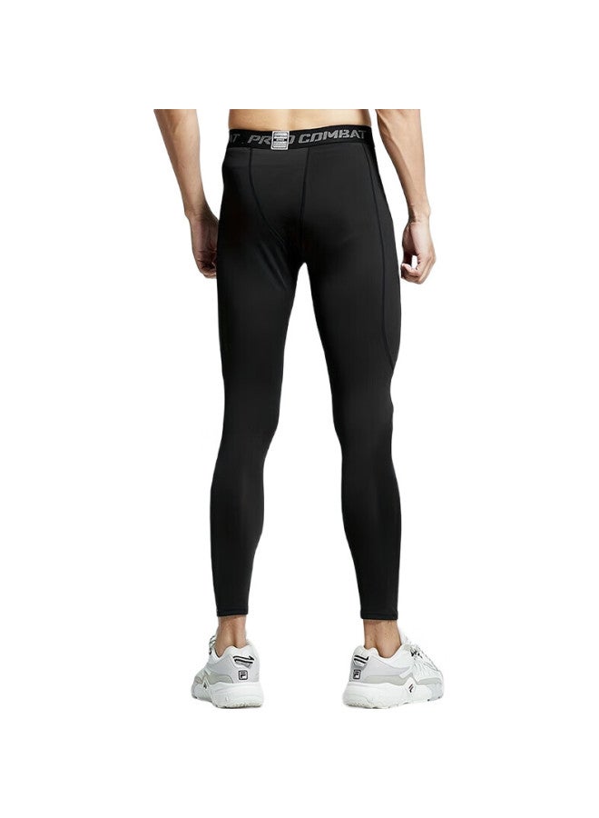 BURUITE Men'S Compression Tights, Quick-Dry, High-Elasticity, Fitness Workout Set, Track And Field Running Suit, Basketball Training Leggings, Compression Stockings - Image 1