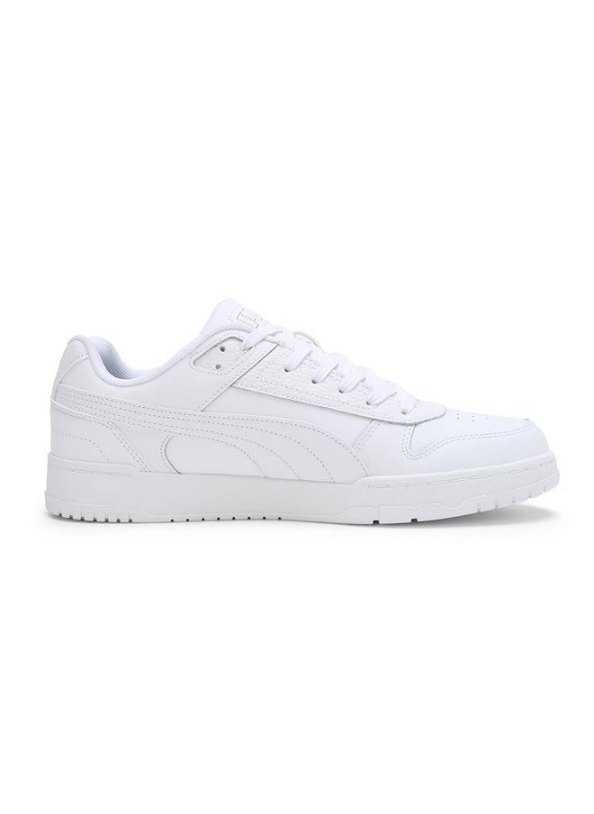 PUMA - Puma Mens Court Shatter Low White-White-Team Gold Sneaker - 7 UK (39984401) - Image 1
