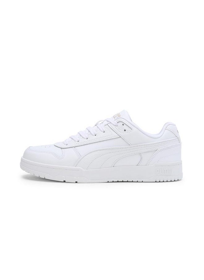 PUMA - Puma Mens Court Shatter Low White-White-Team Gold Sneaker - 7 UK (39984401) - Image 1