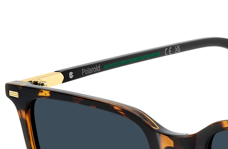 بولارويد إطارات نظارات شمسية مستطيلة