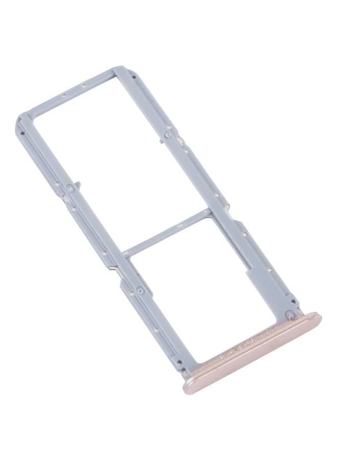 erorex For OPPO Reno7 Z 5G / Reno7 Lite / Reno8 Lite / F21 Pro 5G SIM Card Tray + SIM Card Tray + Micro SD Card Tray (Gold) - Image 3