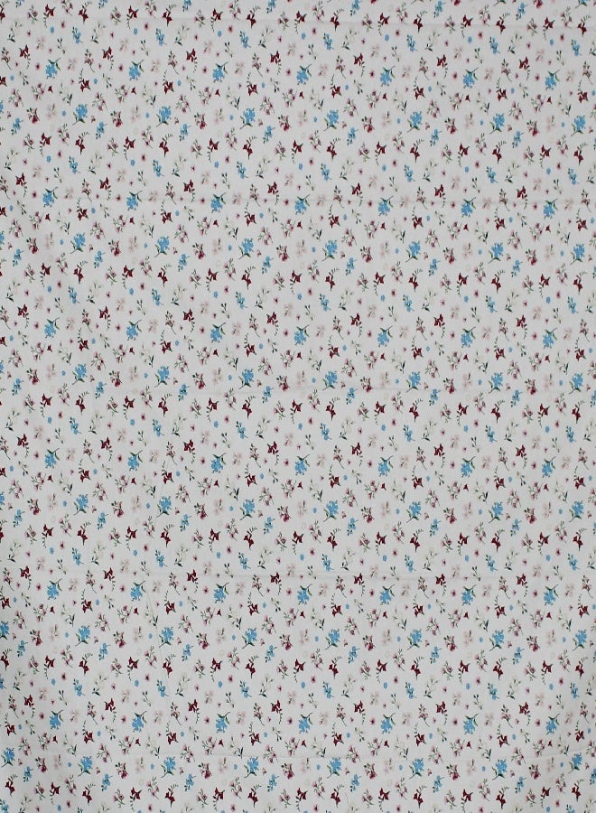 RISHAHOME 3-Piece 180 TC Printed Cotton Bedsheet Set Queen Size – Premium Collection with 2 pillow cases - Image 3