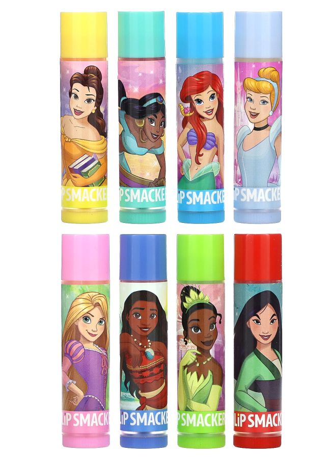 Lip Smacker Disney Princes Lip Balm Party Pack 8 Pack 0.14 oz (4 g) Each