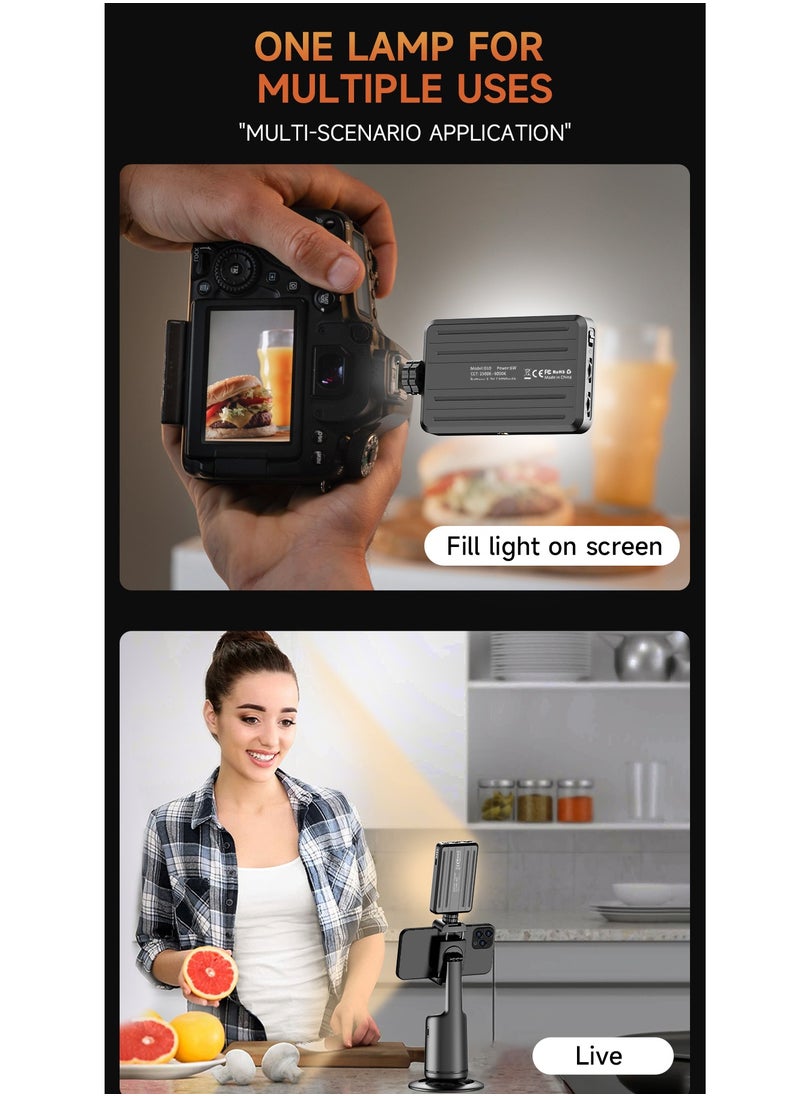 Generic - Photography Fill Light 120 LED 3000mAh , Selfie Light USB Rechargeable for Photo & Video with Front Back Clip for Phones Laptops Makeup TikTok Stream - Image 1