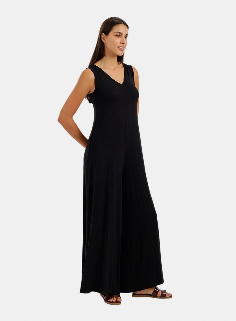 Carina Wide Leg Lounge Jumpsuit - Image 3