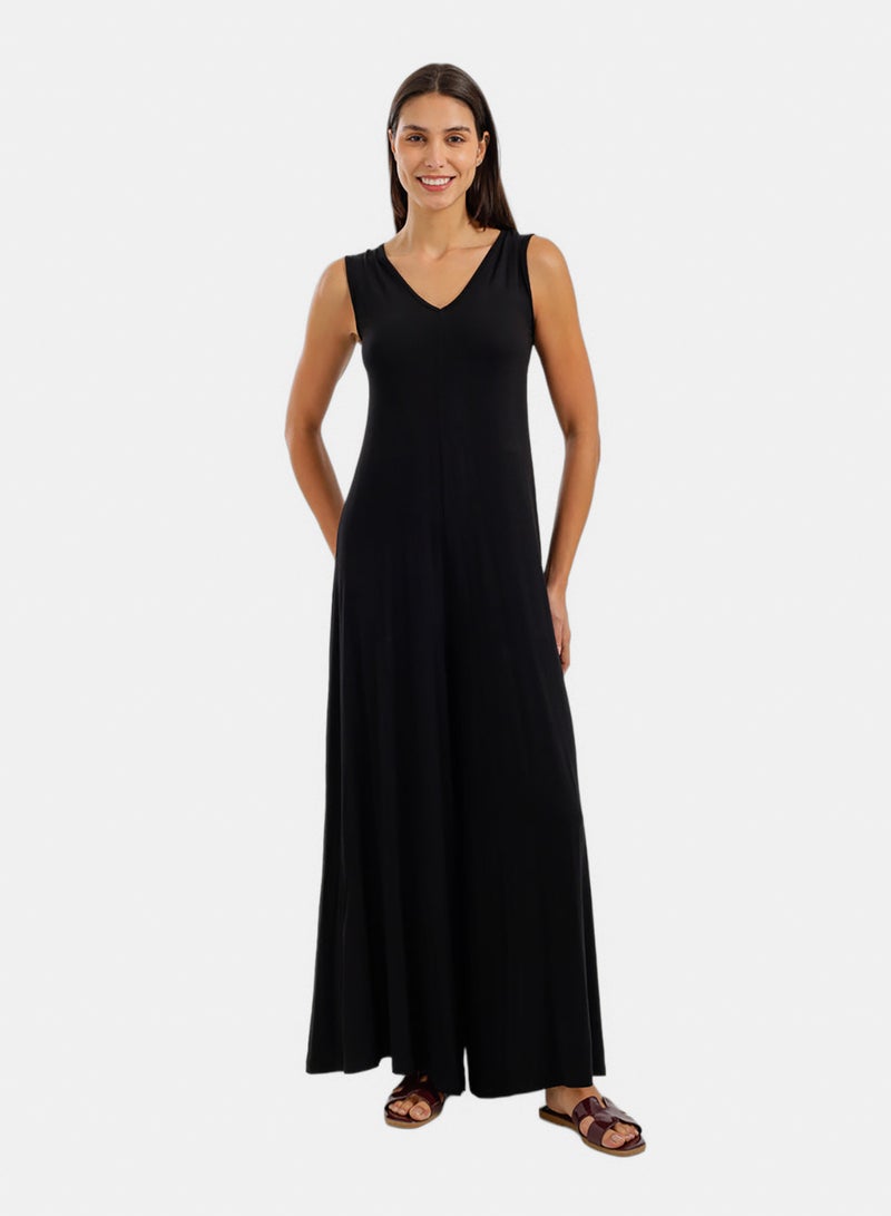 Carina Wide Leg Lounge Jumpsuit - Image 1