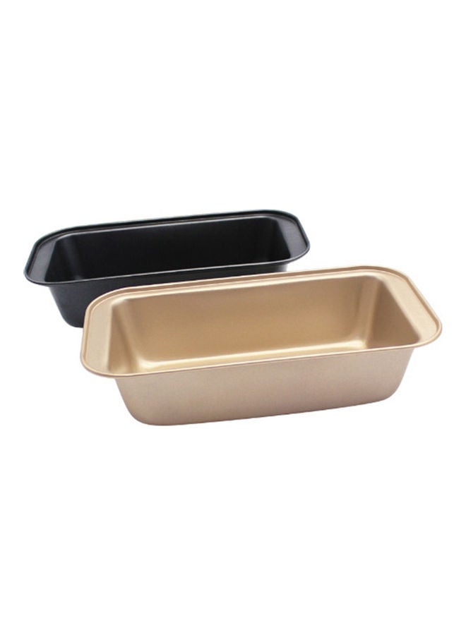 Non-Stick Coating Ripple Bake Bread Mould Gold 20.8x10.2x11cm - Image 4