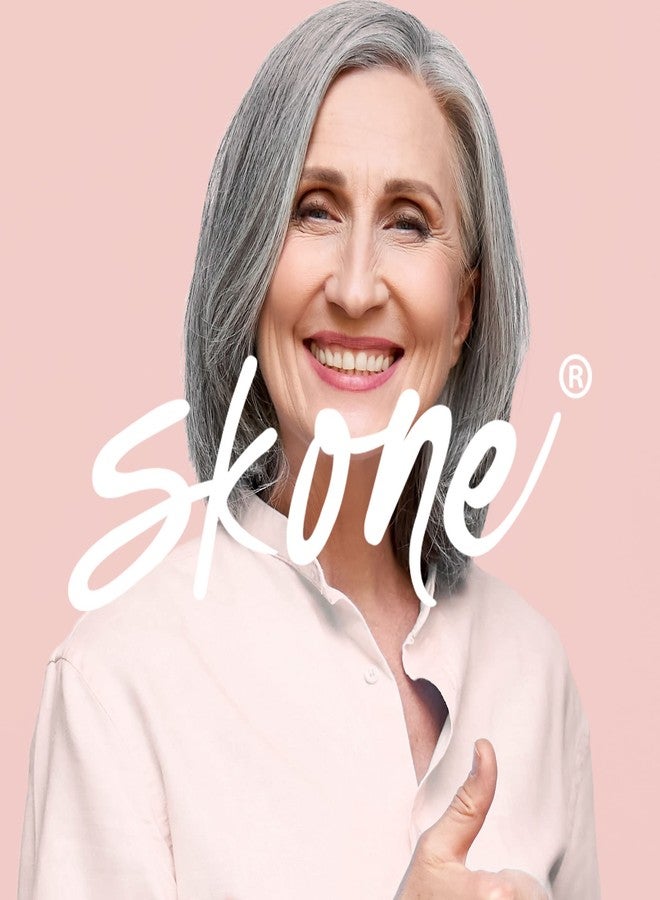 Skone Cosmetics The Original Brow Wand Eyebrow Pencil with Brush - Dual-Sided Retractable Waterproof Long-Lasting Brown Eye Brow Pencils for Women with Sleek Eyebrows - Creamy Chai For Gray Hair - Image 5