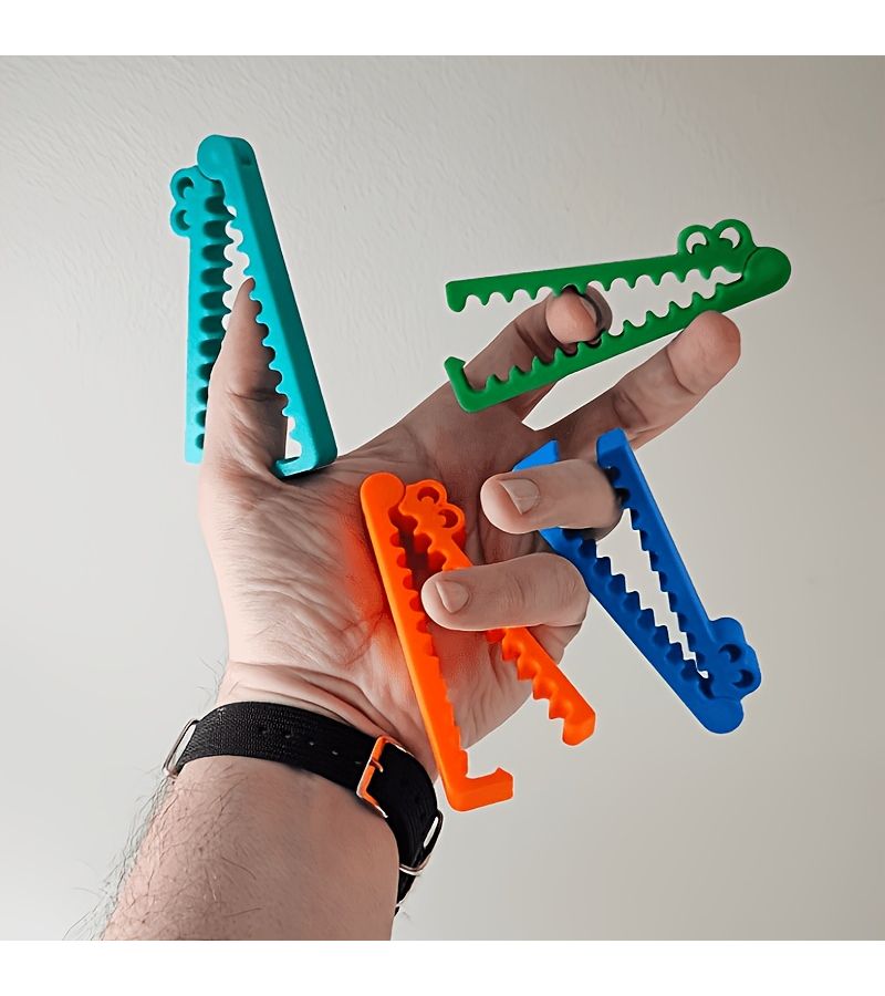 Orange Crocodile Sealing Clip Food Bag Sealer - Image 2