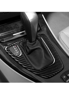 Y&D Soft Carbon Fiber Car Control Gear Box Shift Panel Frame Cover Sticker Interior Trim for BMW E90 E92 E93 3 Series 2005-2012 323 325 328 330 335  - Image 4