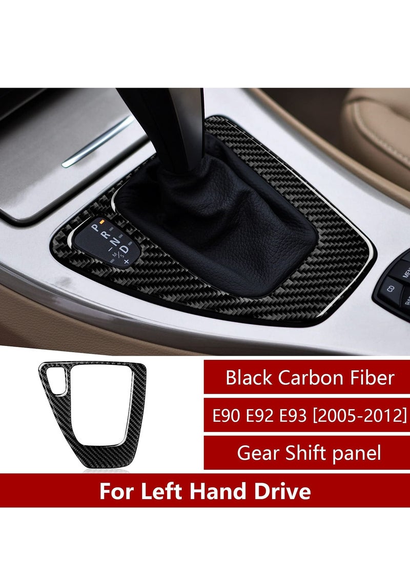 Y&D Soft Carbon Fiber Car Control Gear Box Shift Panel Frame Cover Sticker Interior Trim for BMW E90 E92 E93 3 Series 2005-2012 323 325 328 330 335  - Image 3