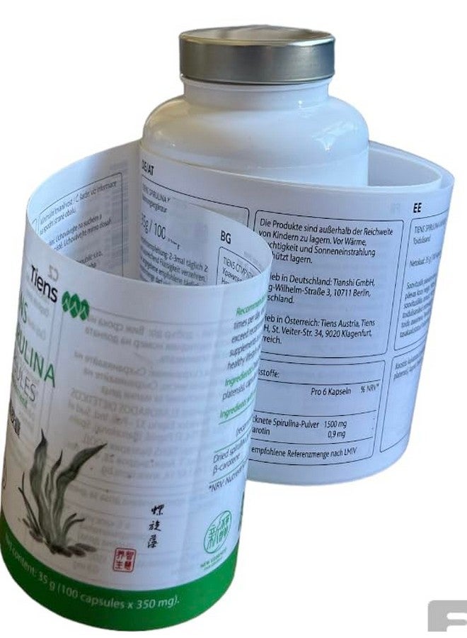 Tiens Spirulina Capsules (100 Count) - Image 2