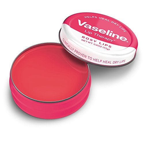 Vaseline Lip Therapy Lip Balm Tin, Rosy Lips, 17g (Pack Of 2) - Rose - Image 3