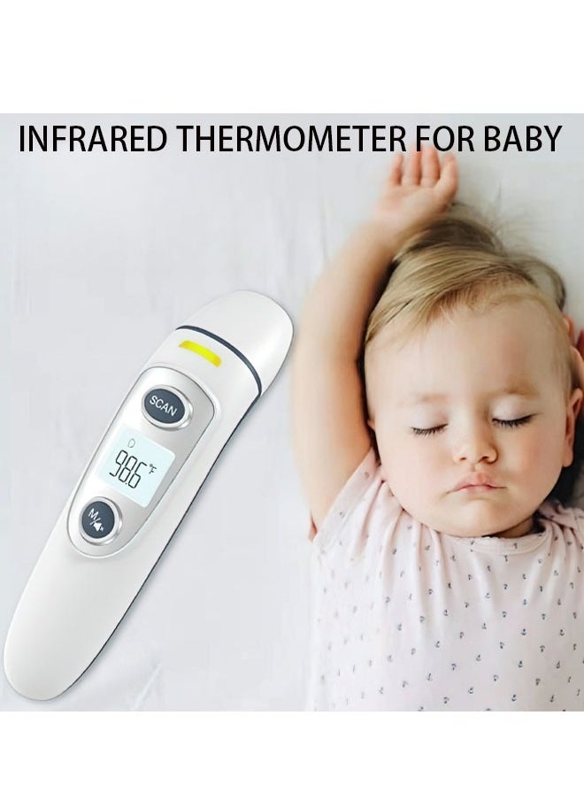 SCAN - Household Medical Grade Electronic Infrared Thermometer Baby Forehead/Ear Thermometer - Image 1
