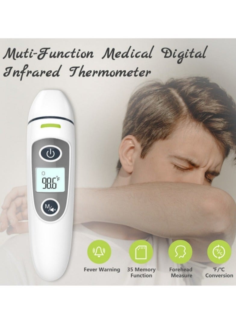SCAN - Household Medical Grade Electronic Infrared Thermometer Baby Forehead/Ear Thermometer - Image 1