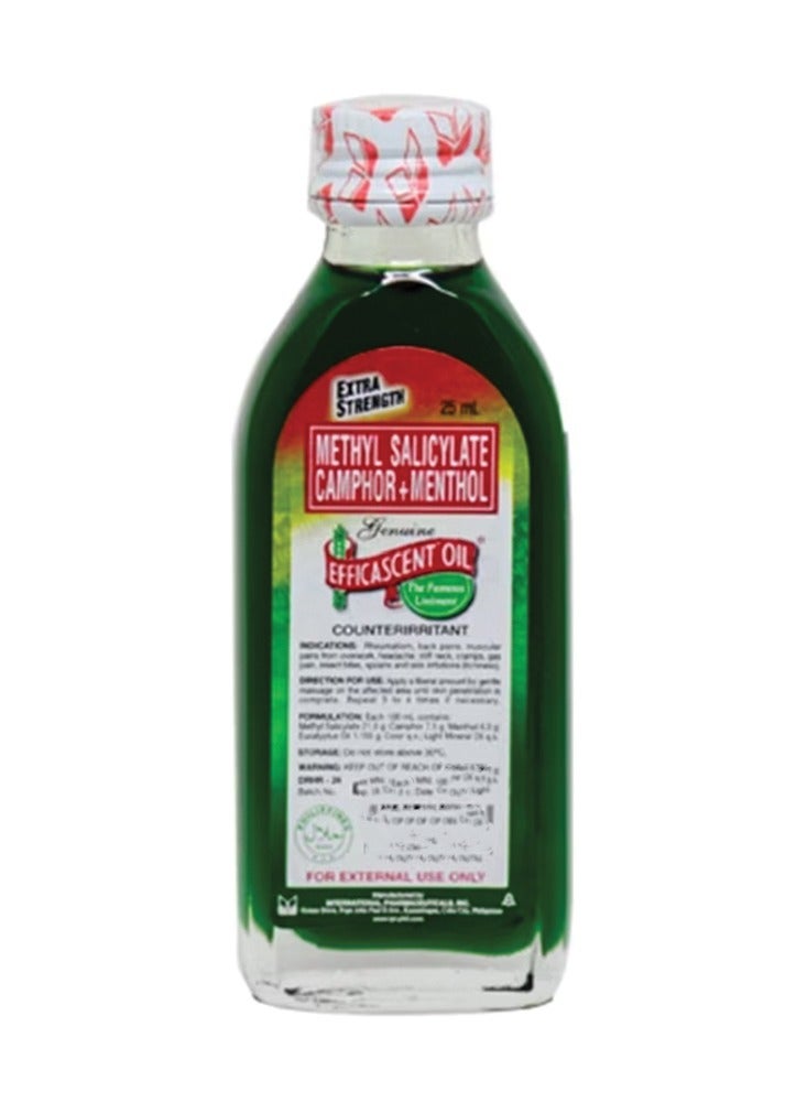 جينيون زيت ميثيل الساليسيلات الكافور المنثول قوة إضافية 25 مل