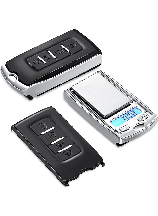 إيروريكس ميزان جرام محمول صغير رقمي للمجوهرات الذهبية، ميزان إلكتروني دقيق احترافي 200 جرام 0.01 جرام ميزان جيب صغير دقيق مع بطارية للمجوهرات والأعشاب والطعام، قطعة واحدة - Image 1