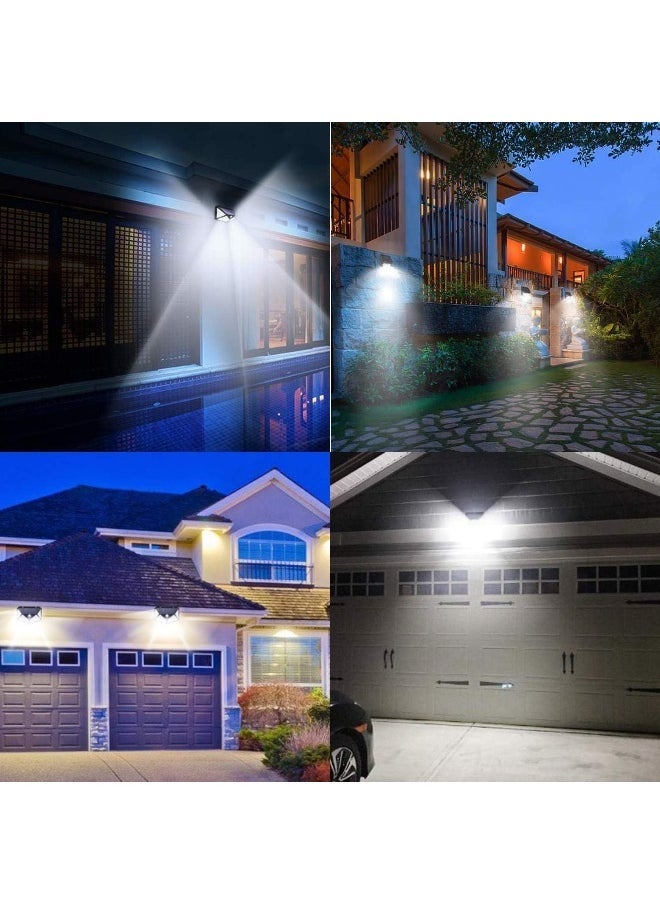 إلترازون Solar Powered Outdoor Wall Light – 100 LED Motion Sensor Solar Interaction Wall Lamp (2-Pack), Wide Angle Illumination, IP65 Waterproof, Energy-Saving Security Light for Garden, Patio, Garage, Pathway, Fence, and Outdoor Use - Image 5