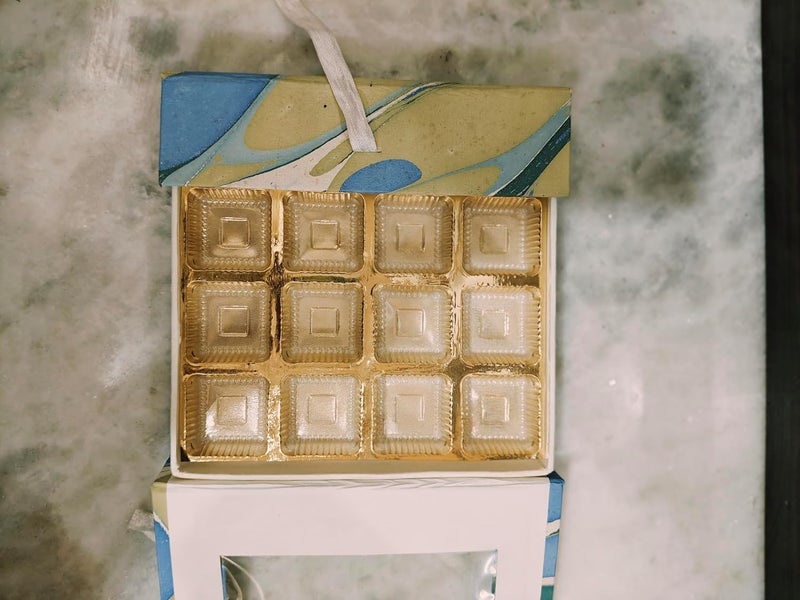 Packworld Chocolate Box with 16 Cavity in Cardboard 5 Pieces - Image 3