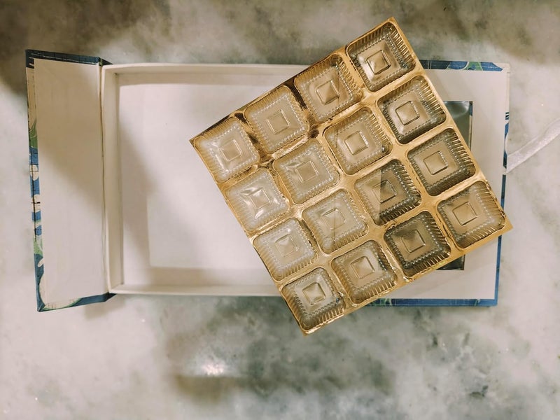 Packworld Chocolate Box with 16 Cavity in Cardboard 5 Pieces - Image 4