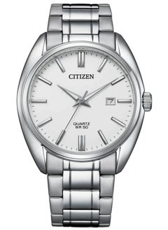Citizen analog white dial men's watch-bi5100-58a, white