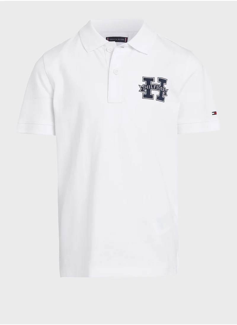 TOMMY HILFIGER Kids Logo Regular Polo