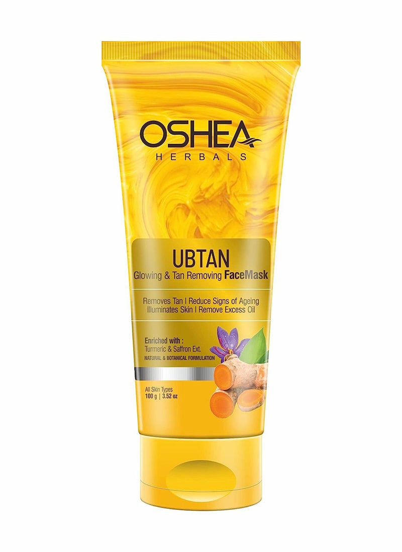 Oshea Herbals Ubtan Face Mask For Glowing Skin & Tan Removal 100ml - Image 1