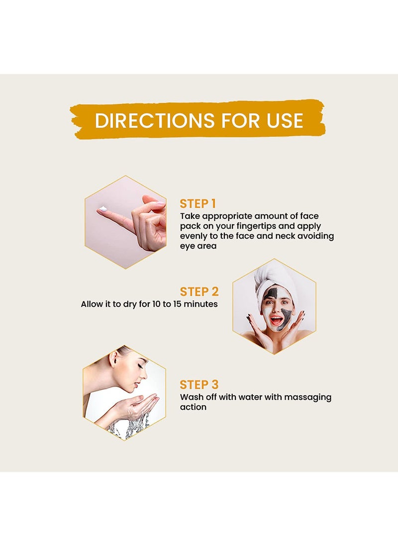 Oshea Herbals Ubtan Face Mask For Glowing Skin & Tan Removal 100ml - Image 4