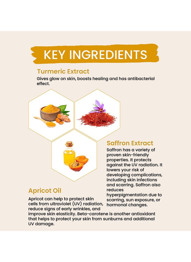 Oshea Herbals Ubtan Face Mask For Glowing Skin & Tan Removal 100ml - Image 3