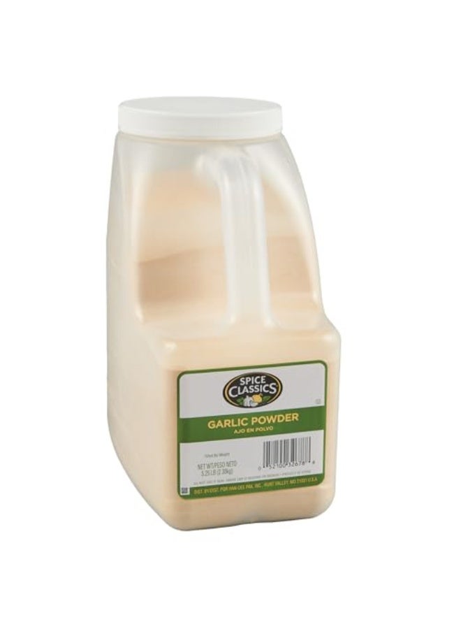 Spice Classics Garlic Powder 525 lb  One 525 Pound Container of Bulk Garlic Powder Seasoning Ideal Substitute for Fresh Garlic Pairs Well with Vegetables Meats Rubs Salads and More - Image 1