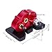 VNUHV Aluminum Lightweight Gearbox OD3 Overdrive Transmission for 110 RC Crawler Car Axial SCX10 II VS410 LCG Chassis Straight Axle Black - Image 4