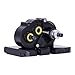 VNUHV Aluminum Lightweight Gearbox OD3 Overdrive Transmission for 110 RC Crawler Car Axial SCX10 II VS410 LCG Chassis Straight Axle Black - Image 2