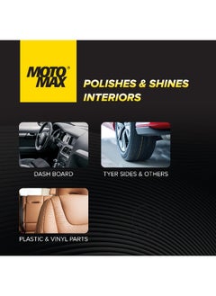 Motomax Motomax Dashboard Polish 100 ml With Cleaners & Silicone  - Image 3